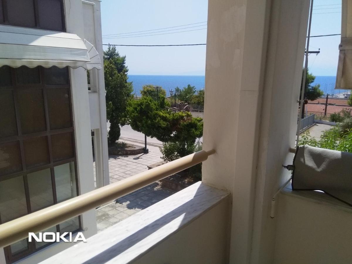 Seaview To Olympus, Sunny, Cosy Apartment Nea Michaniona Ngoại thất bức ảnh