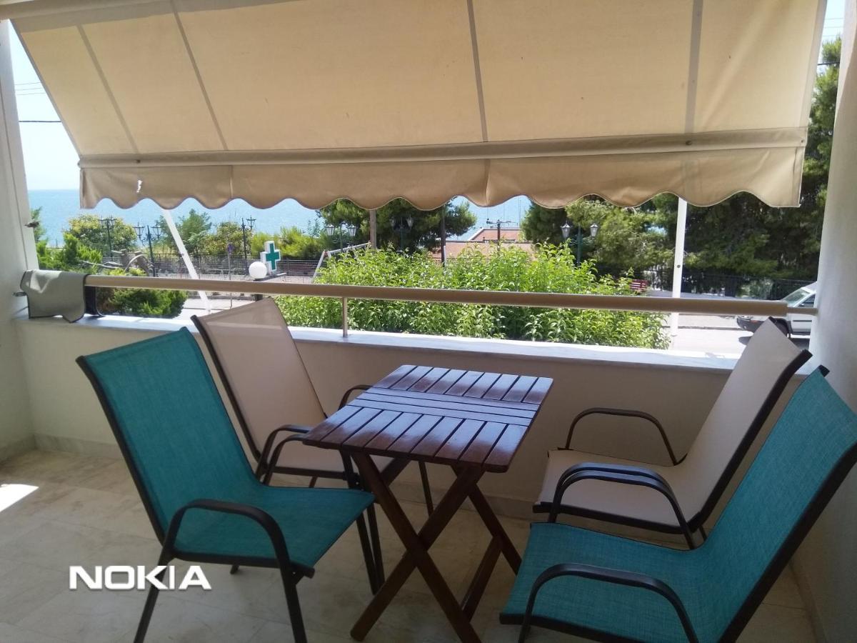 Seaview To Olympus, Sunny, Cosy Apartment Nea Michaniona Ngoại thất bức ảnh
