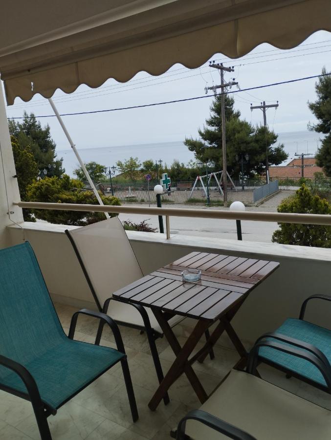 Seaview To Olympus, Sunny, Cosy Apartment Nea Michaniona Ngoại thất bức ảnh