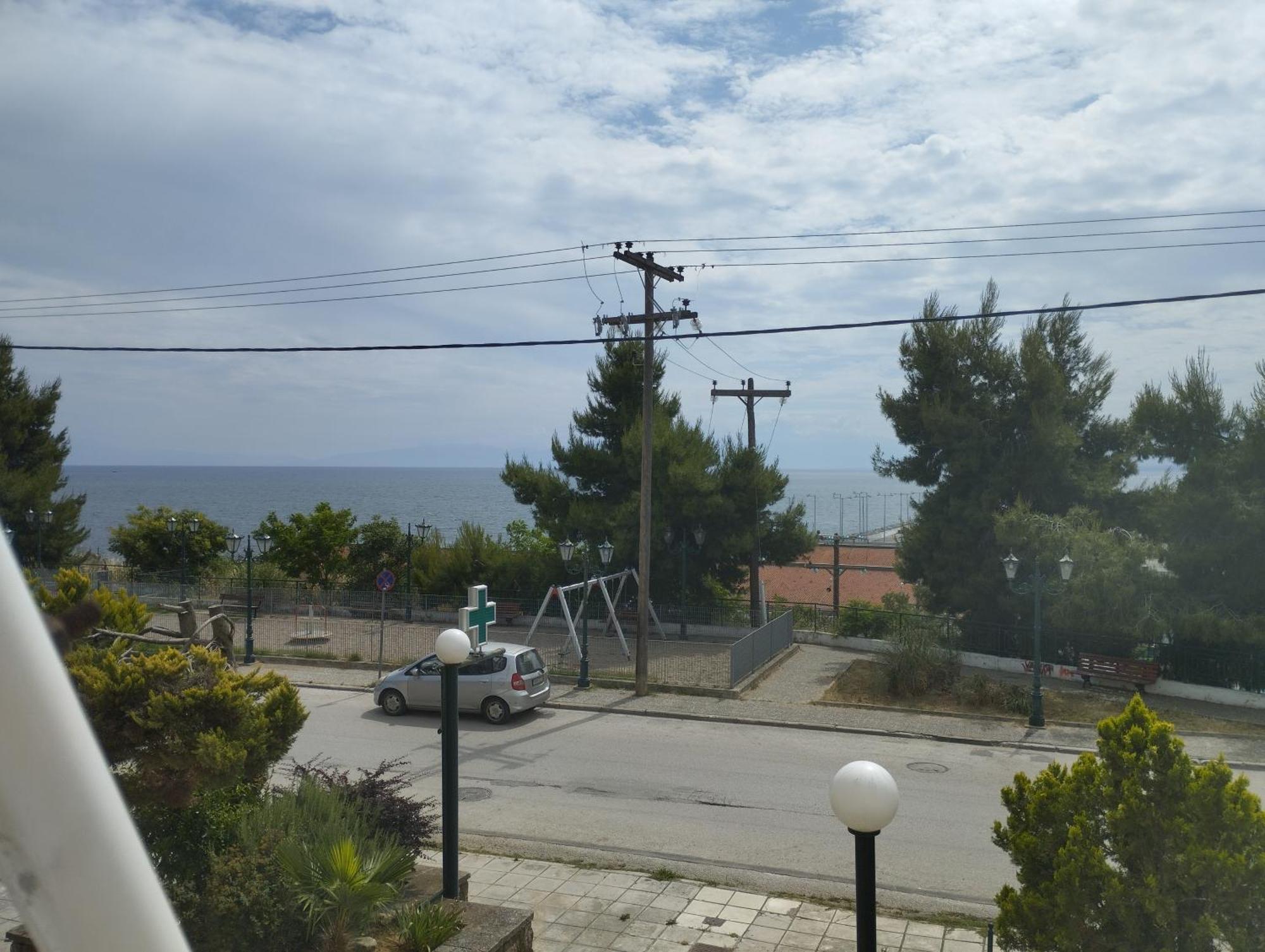 Seaview To Olympus, Sunny, Cosy Apartment Nea Michaniona Ngoại thất bức ảnh