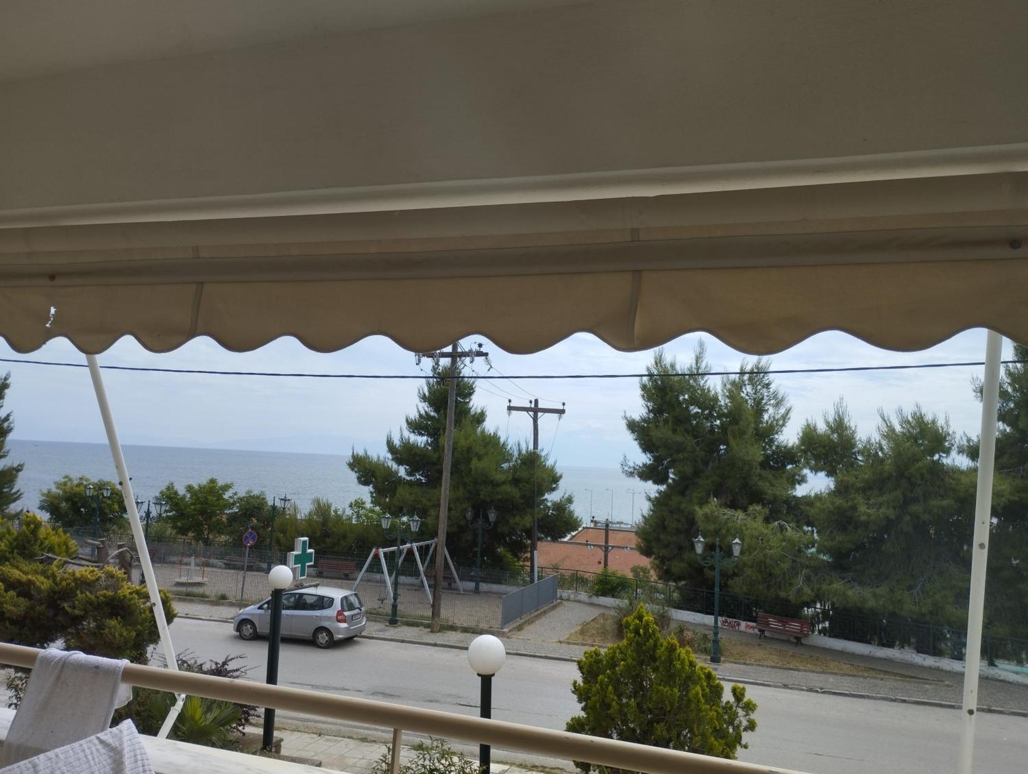 Seaview To Olympus, Sunny, Cosy Apartment Nea Michaniona Ngoại thất bức ảnh
